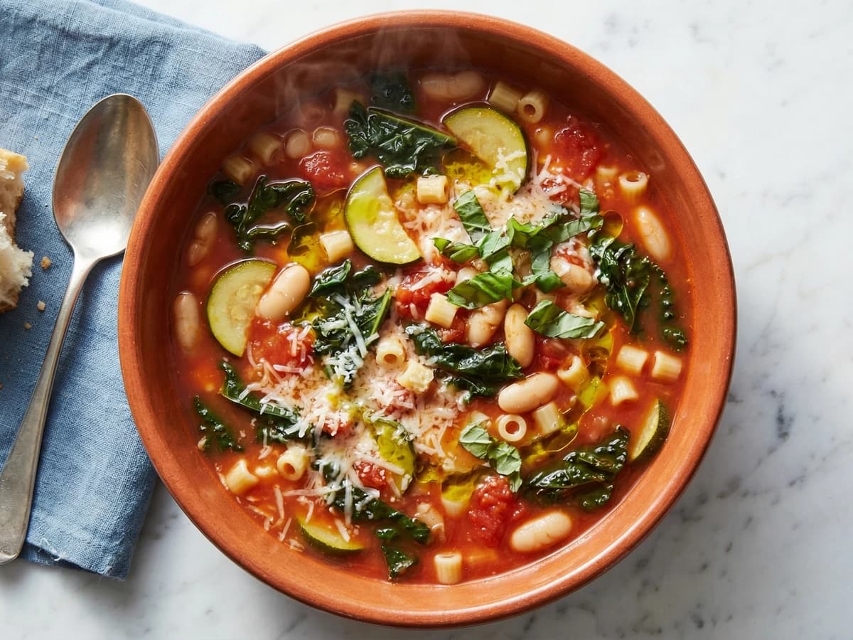 Classic Italian Minestrone - Chef Dean