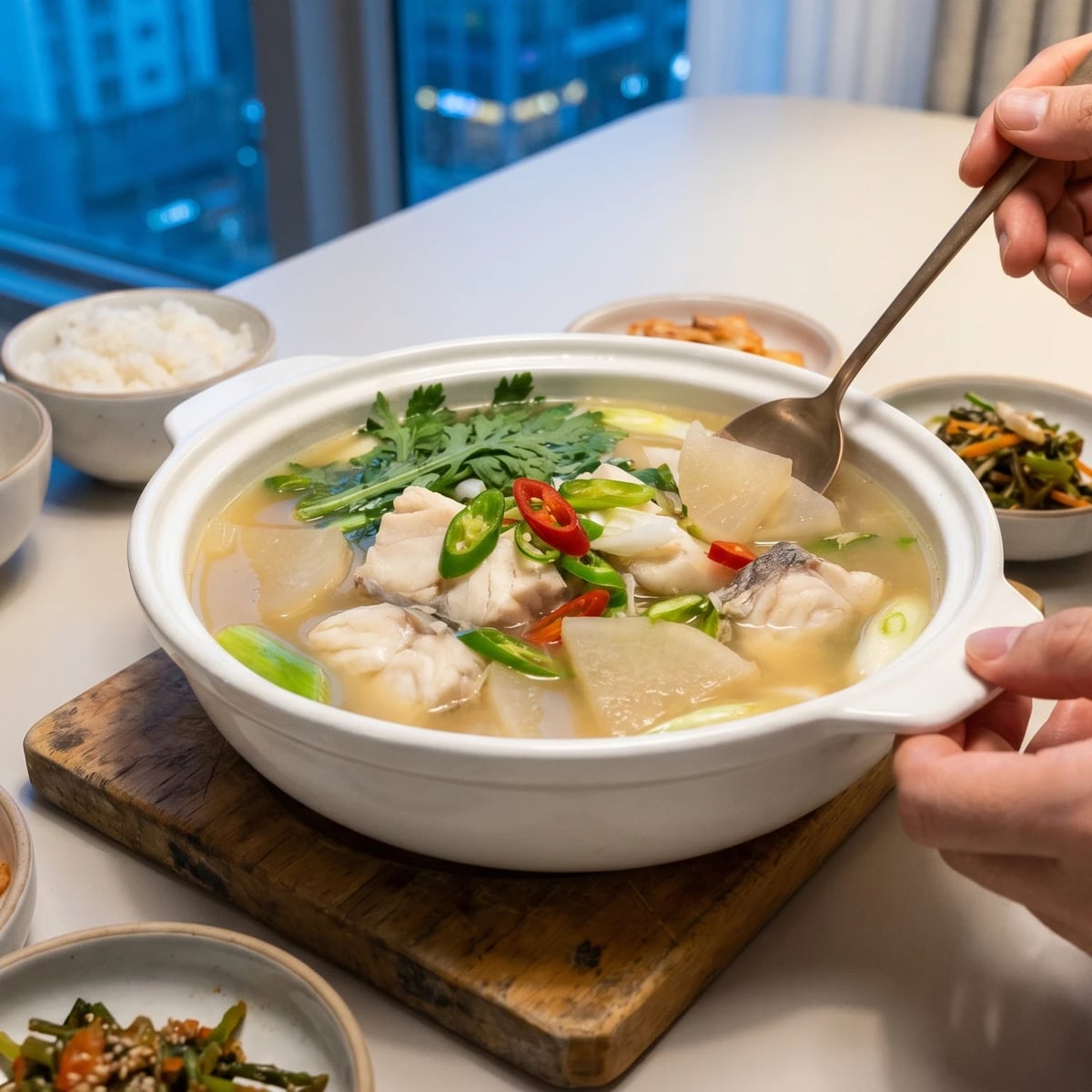 Daegu-jjigae (Cod Stew)