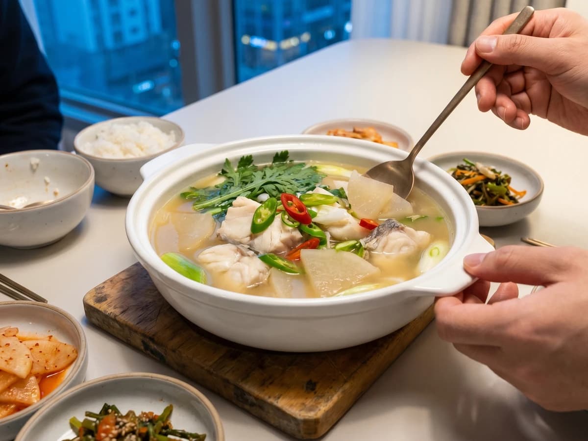 Daegu-jjigae (Cod Stew)