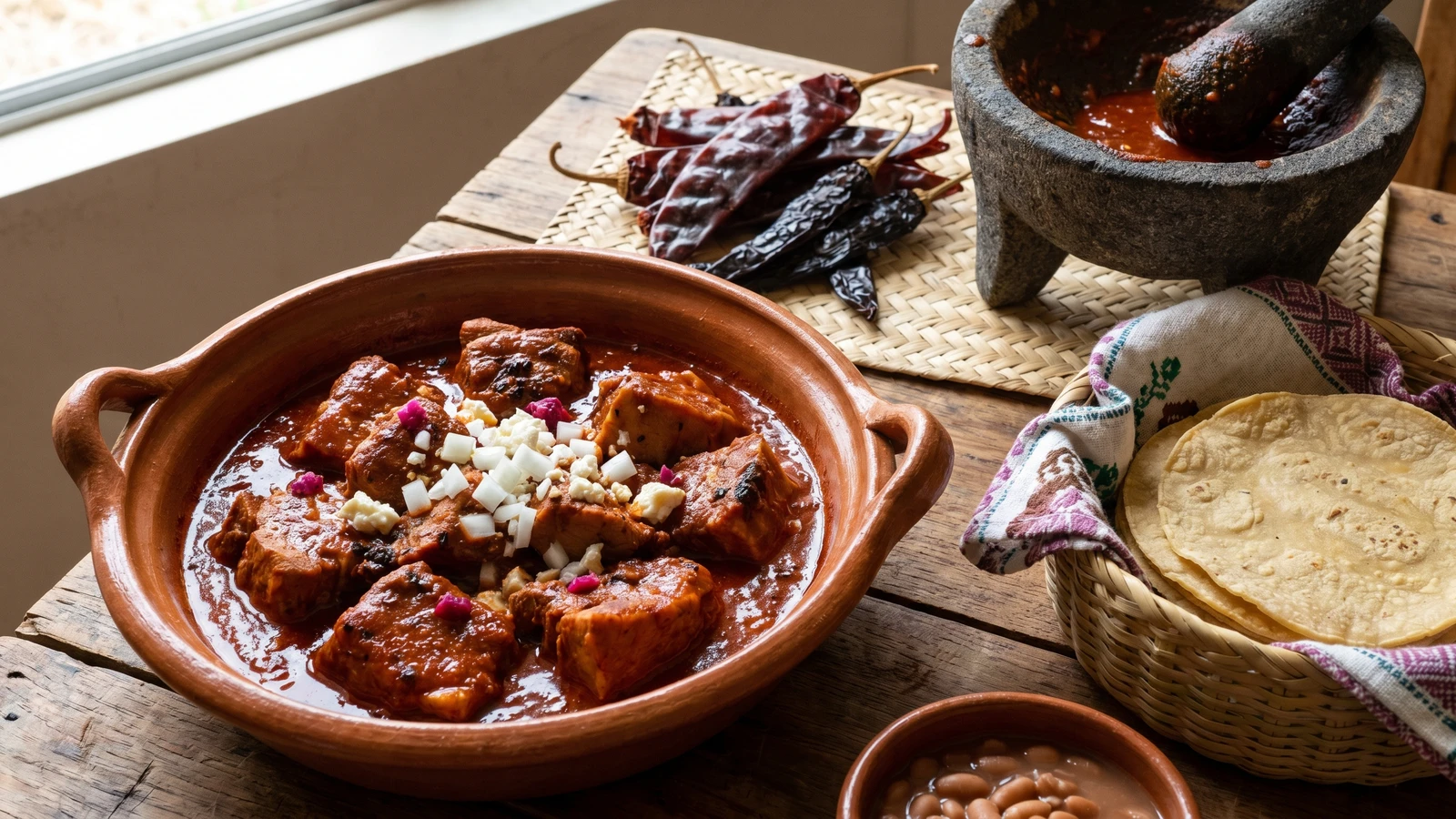 Bajio Pork in Red Chile Adobo