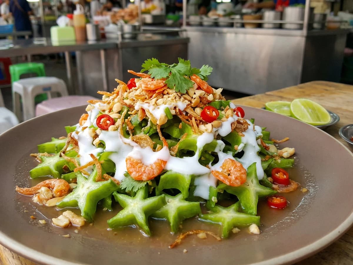 Winged Bean Salad (Yam Thua Phoo) - Chef Fai