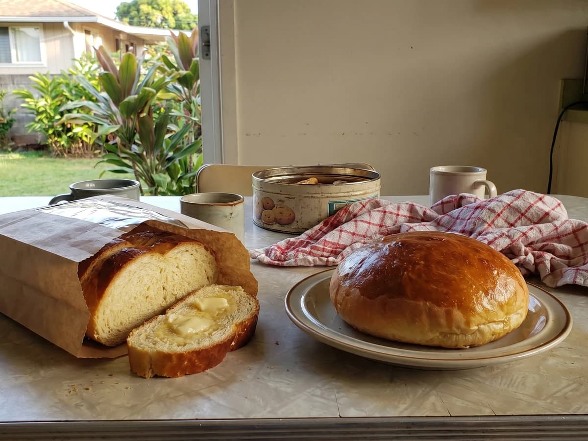 Pão Doce (Hawaiʻi Local Portuguese Sweet Bread) - Chef Makoa