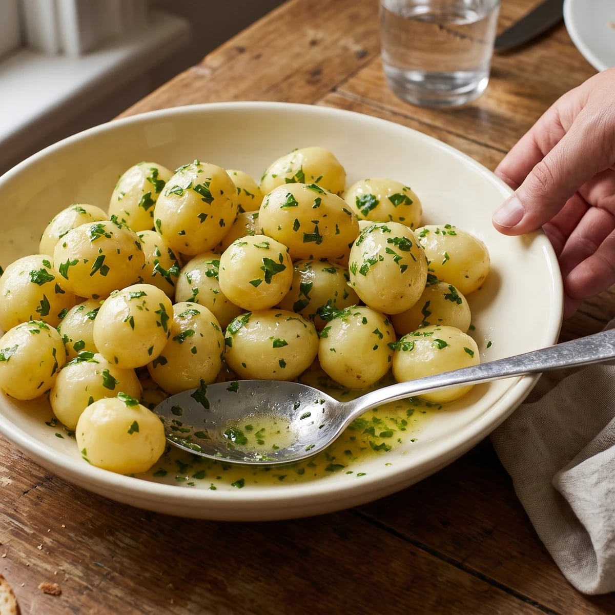 Pommes de Terre Persillées