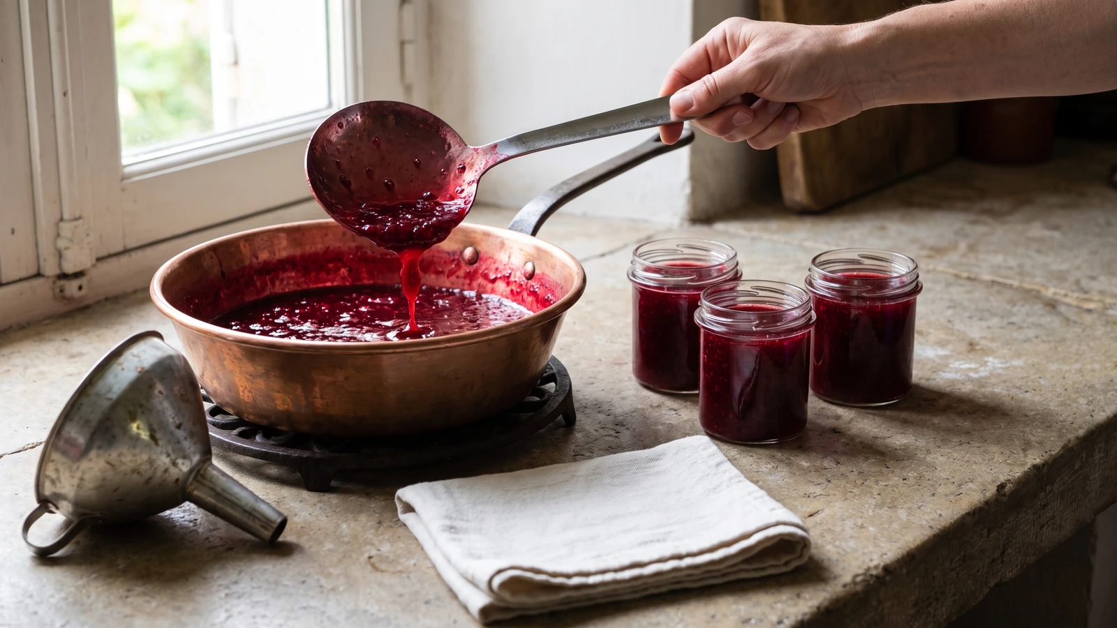 The Cooking, Potting, and Sealing of Jams