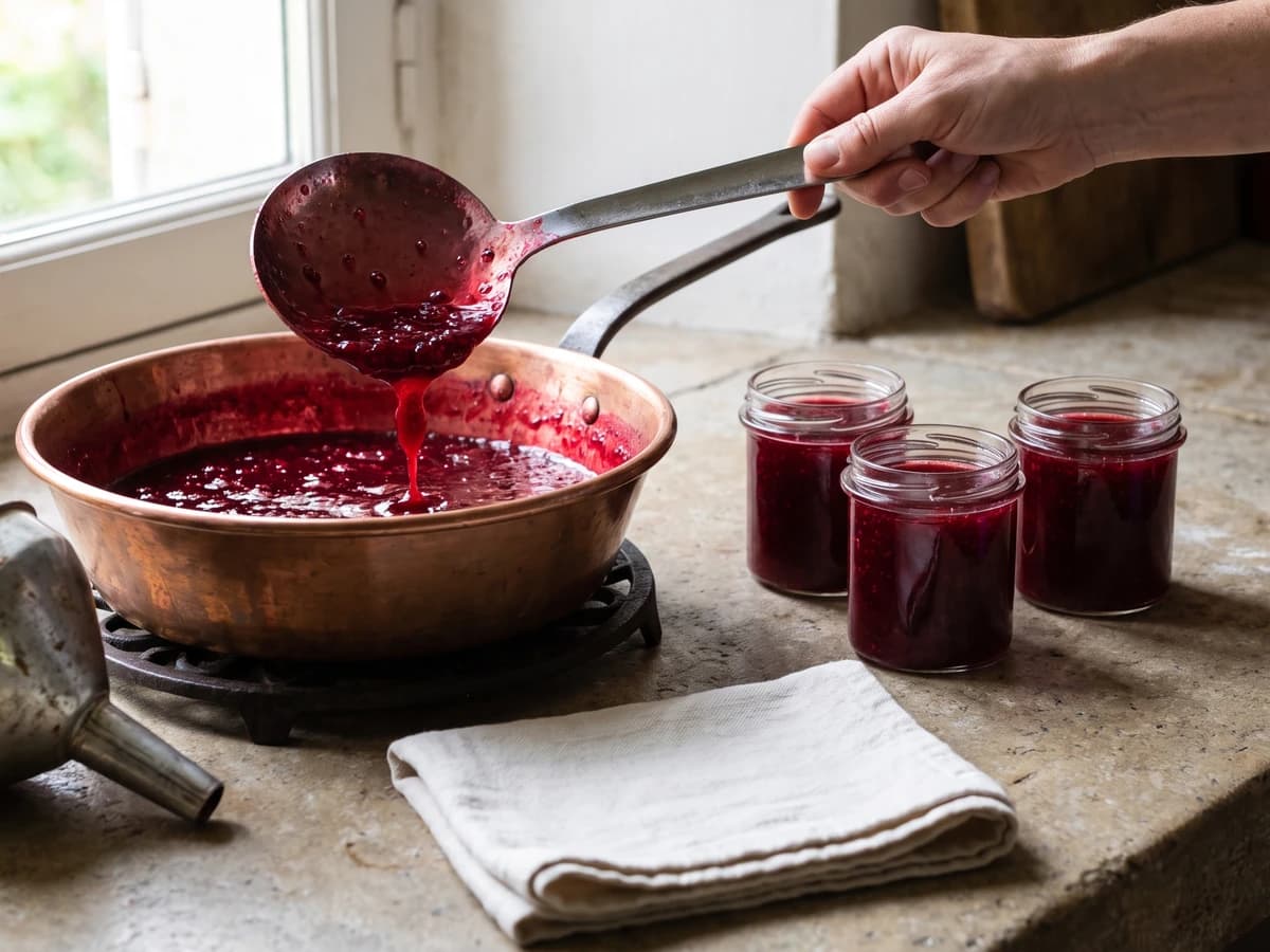 The Cooking, Potting, and Sealing of Jams