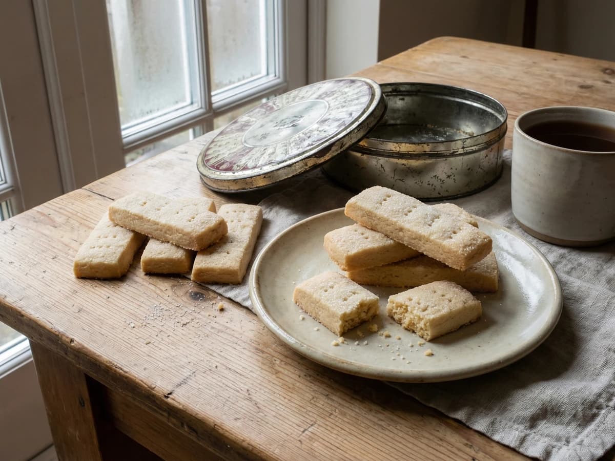 All-Butter Shortbread Fingers