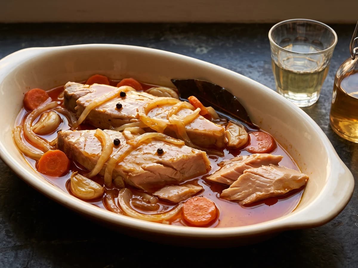 Bonito en Escabeche Riojano - Chef Isabel