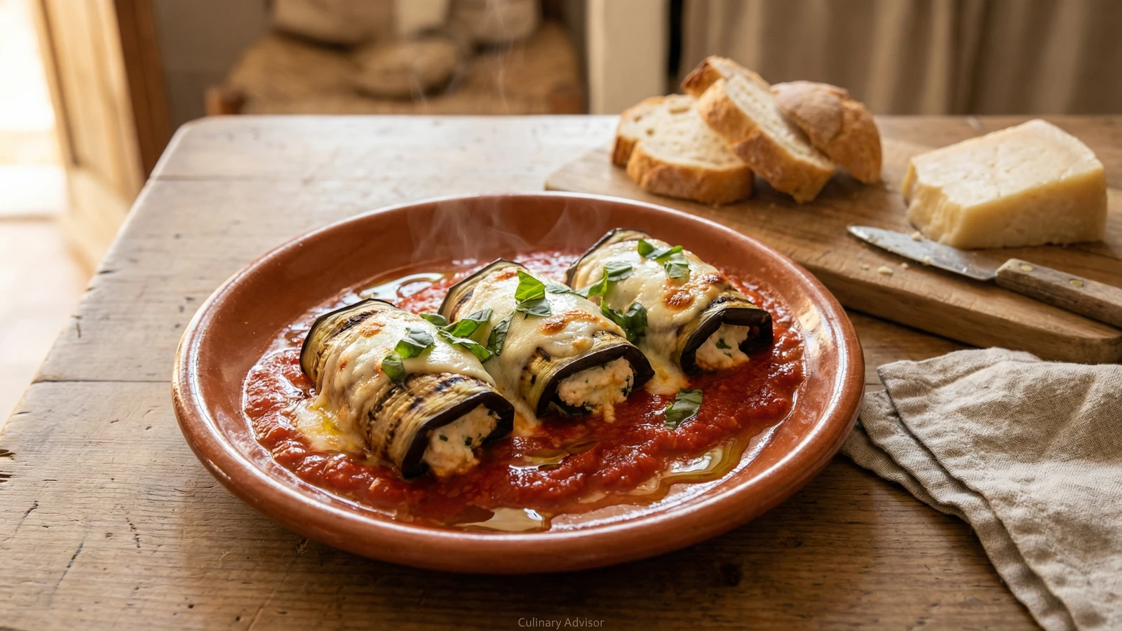 Involtini di Melanzane