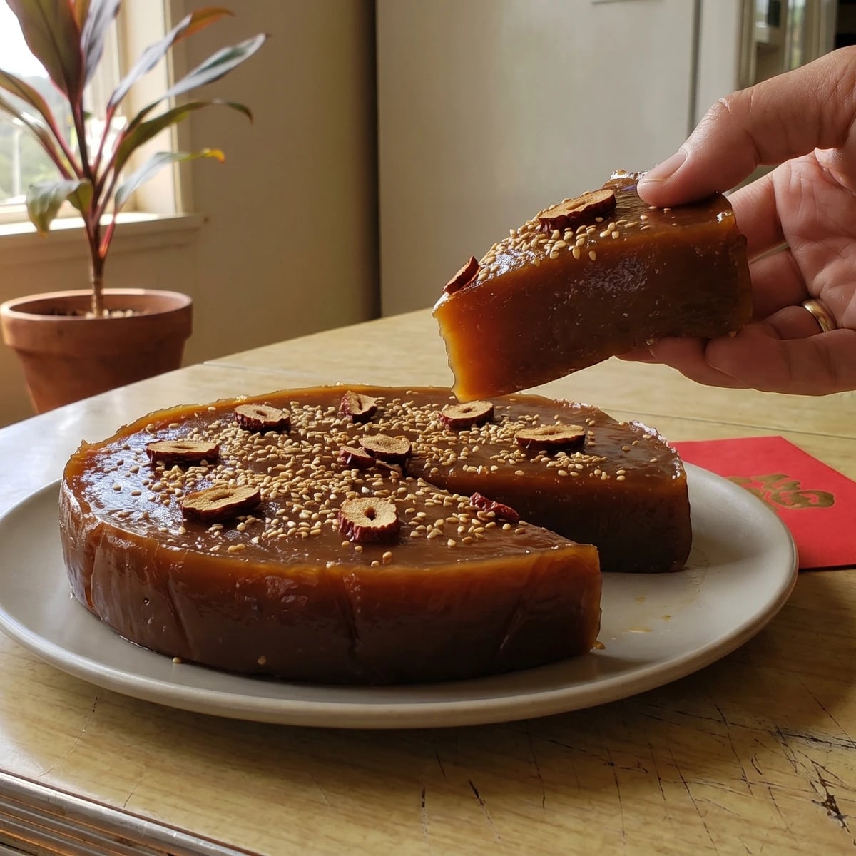Gau (Hawaiʻi Chinese Nian Gao, Sticky New Year Rice Cake)