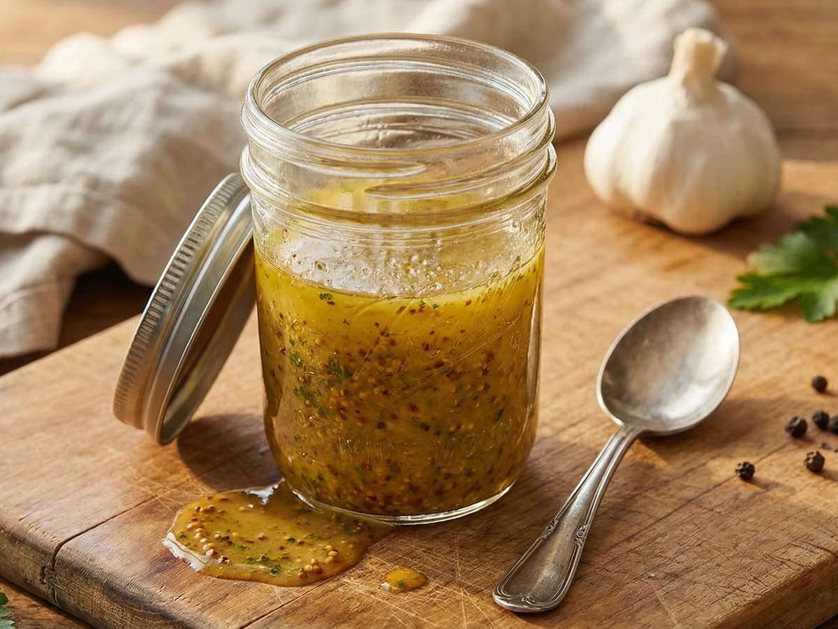 Creole Mustard Vinaigrette - Chef Remy