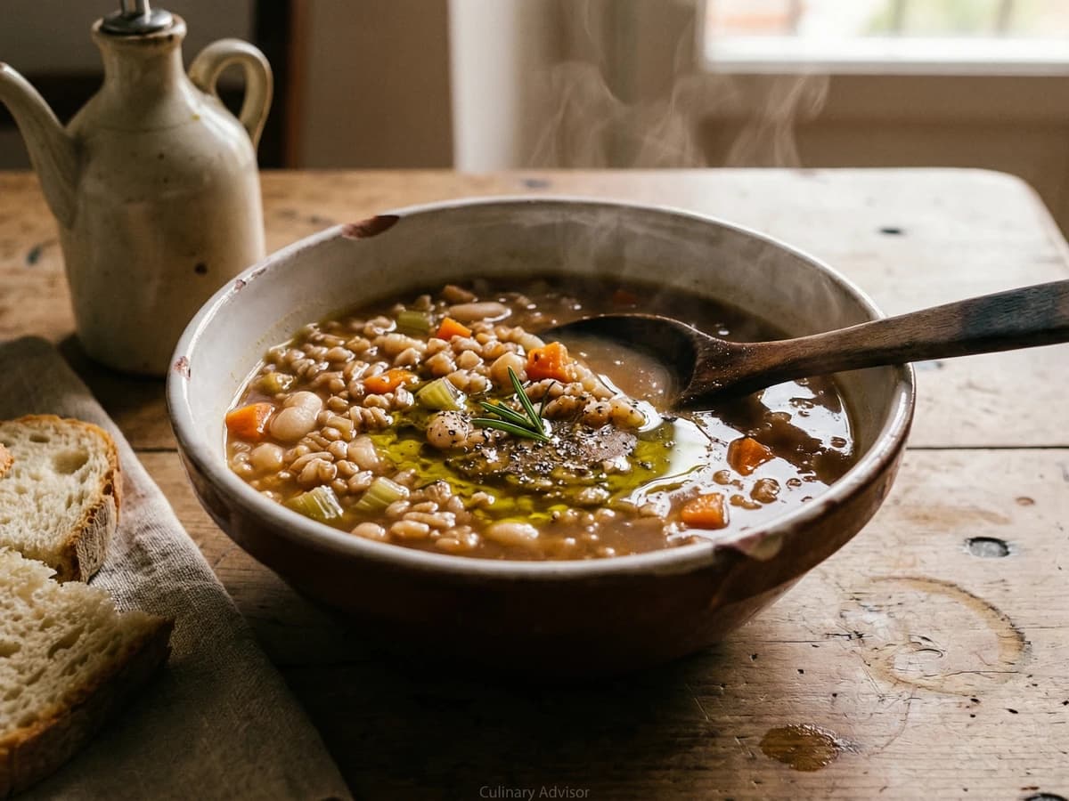 Zuppa di Farro alla Lucchese - Chef Graziella