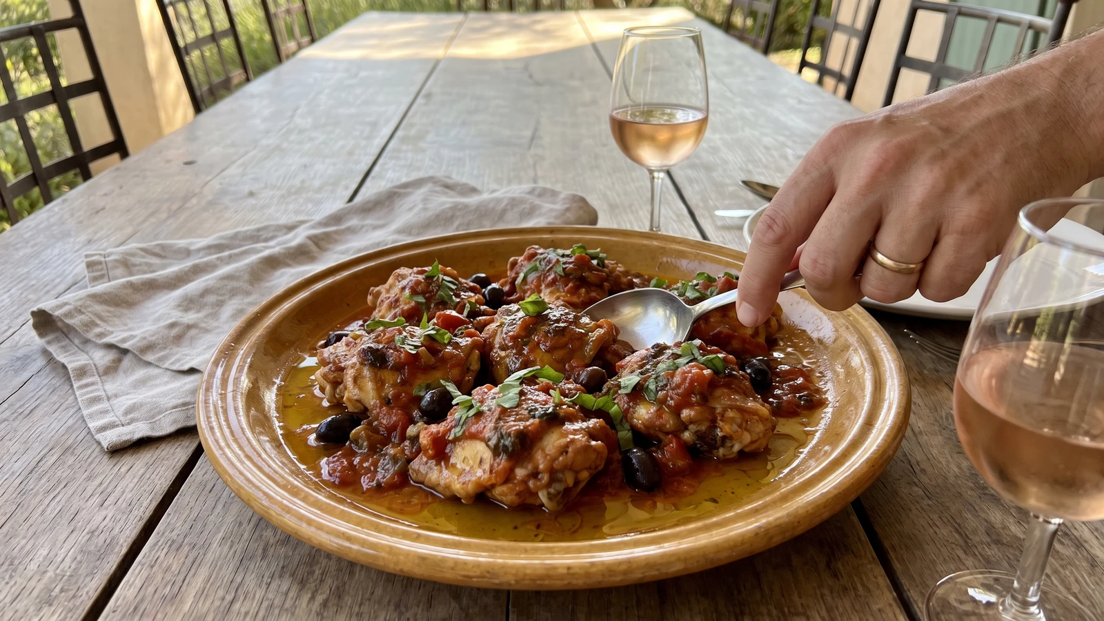 Poulet Sauté Provençale