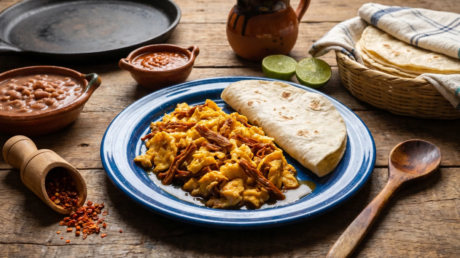 Chilorio con Huevo Estilo Mocorito