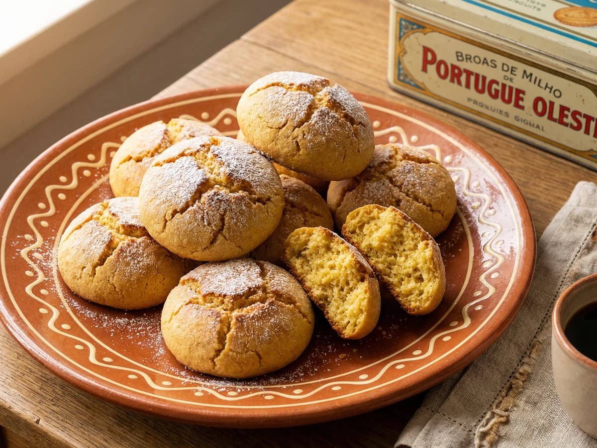 Broas de Milho Doces - Chef Margarida