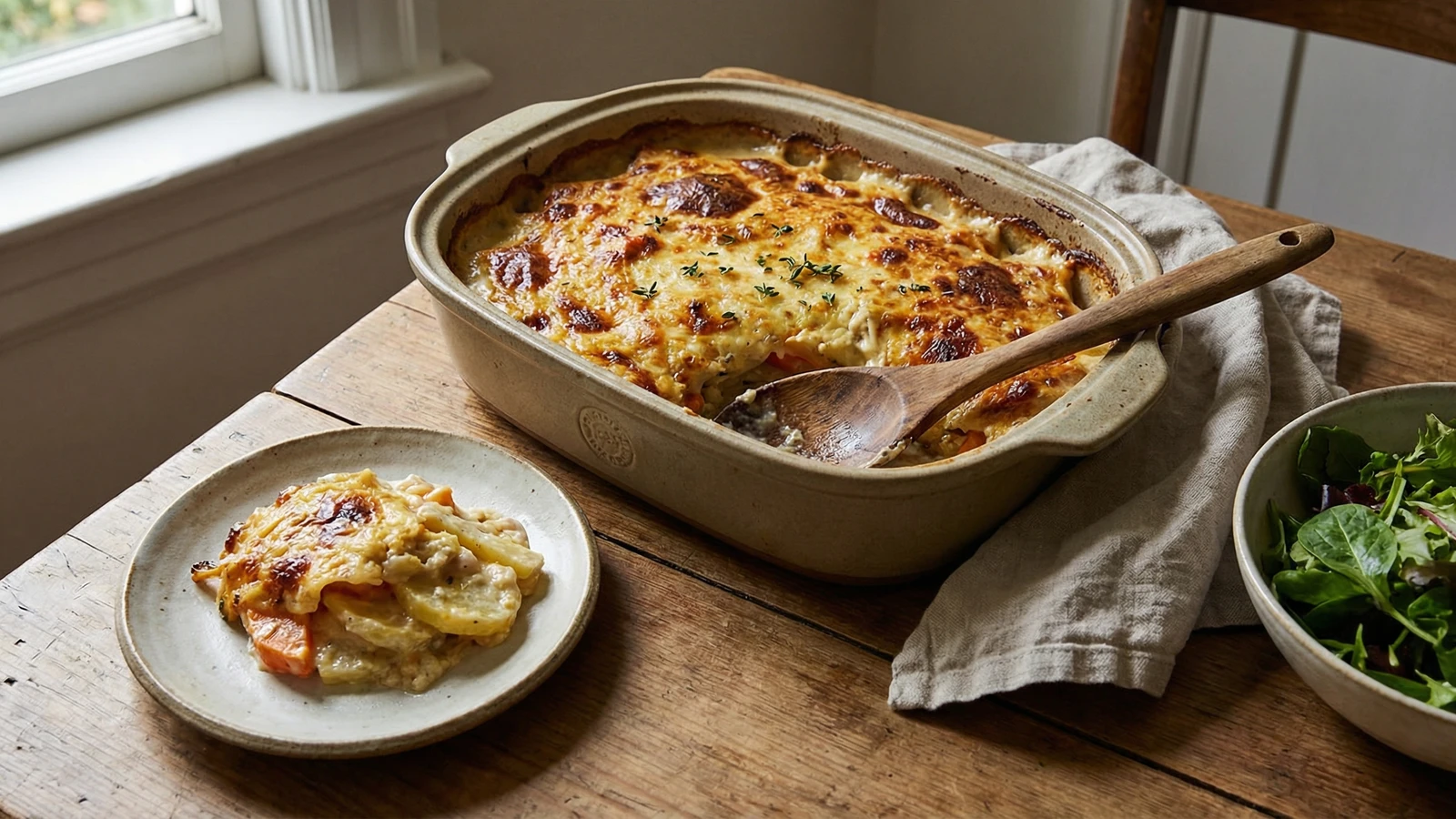 Root Vegetable Gratin