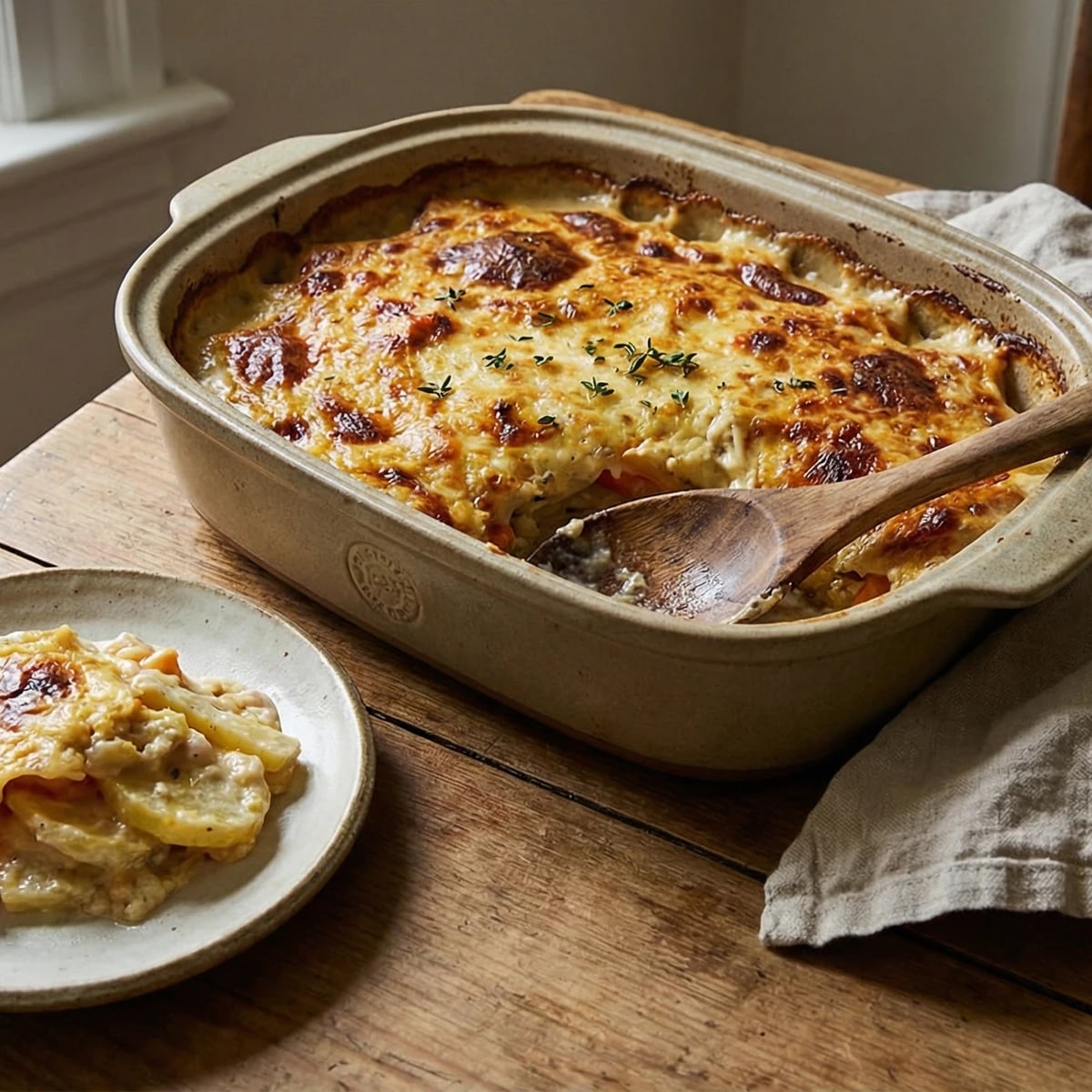 Root Vegetable Gratin