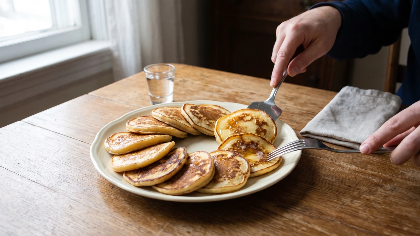 Pancakes à la Russe