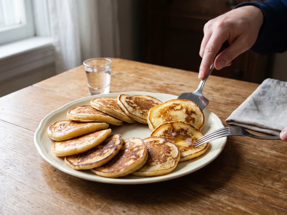 Pancakes à la Russe - Chef Juliette