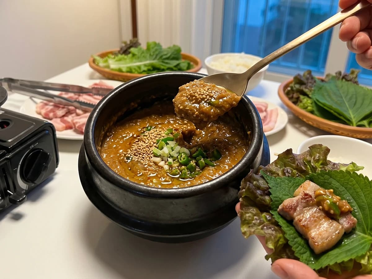 Ssamjang (쌈장, Korean Wrap Dipping Paste) - Chef Jeong-sun