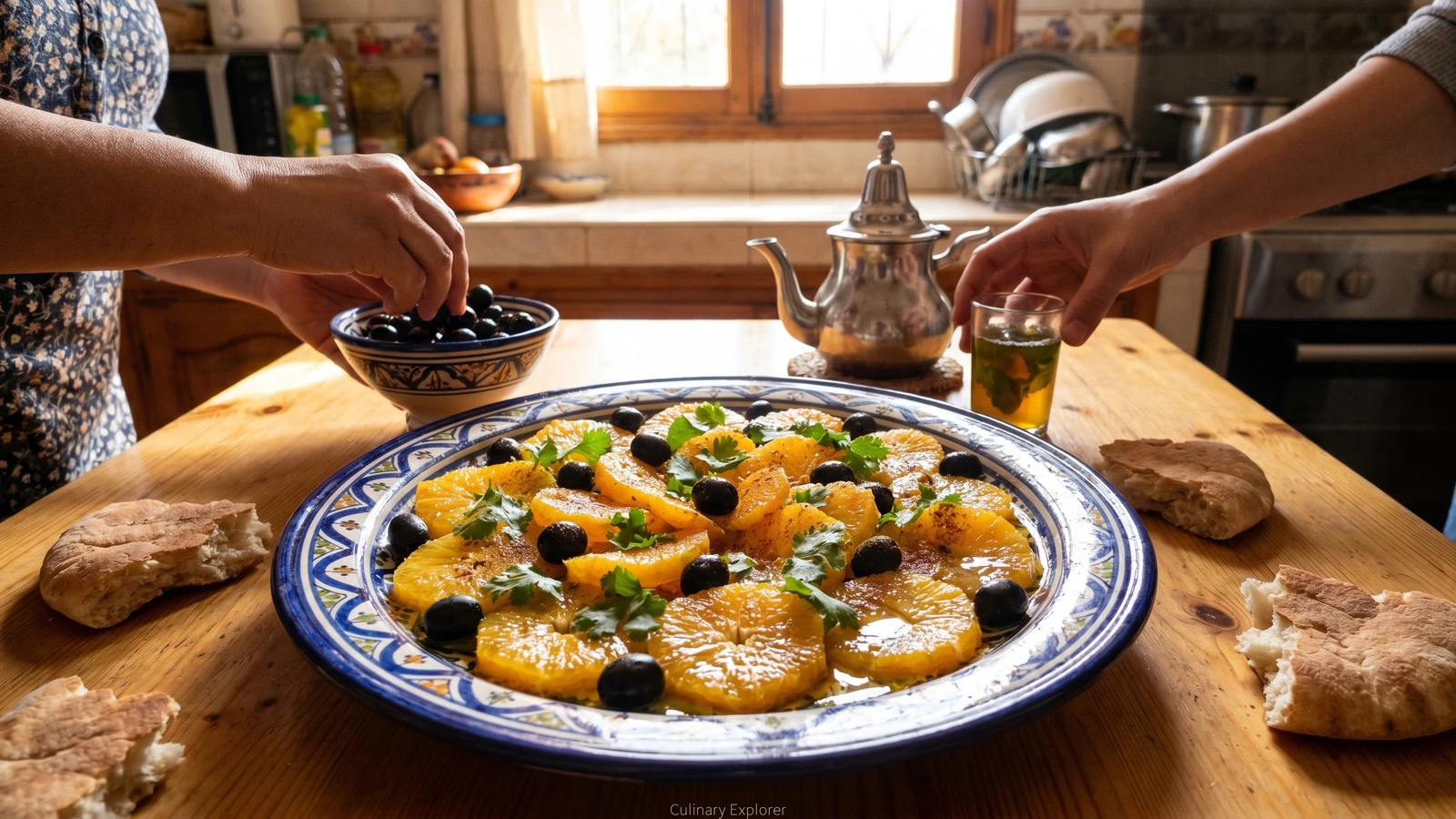 Salade d'Oranges aux Olives