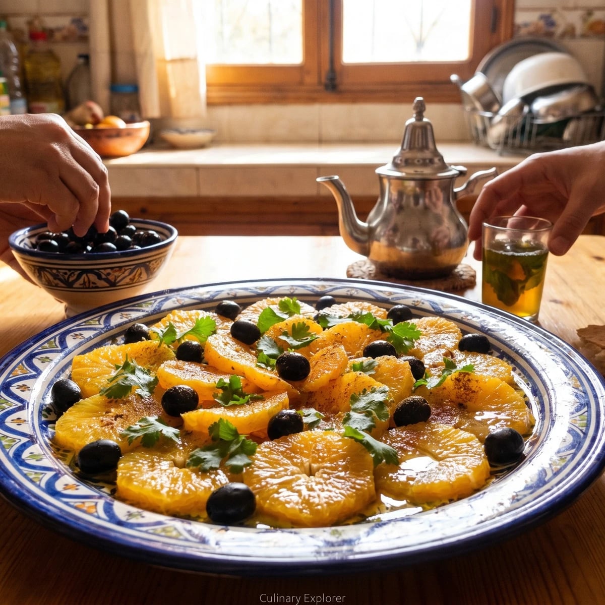 Salade d'Oranges aux Olives