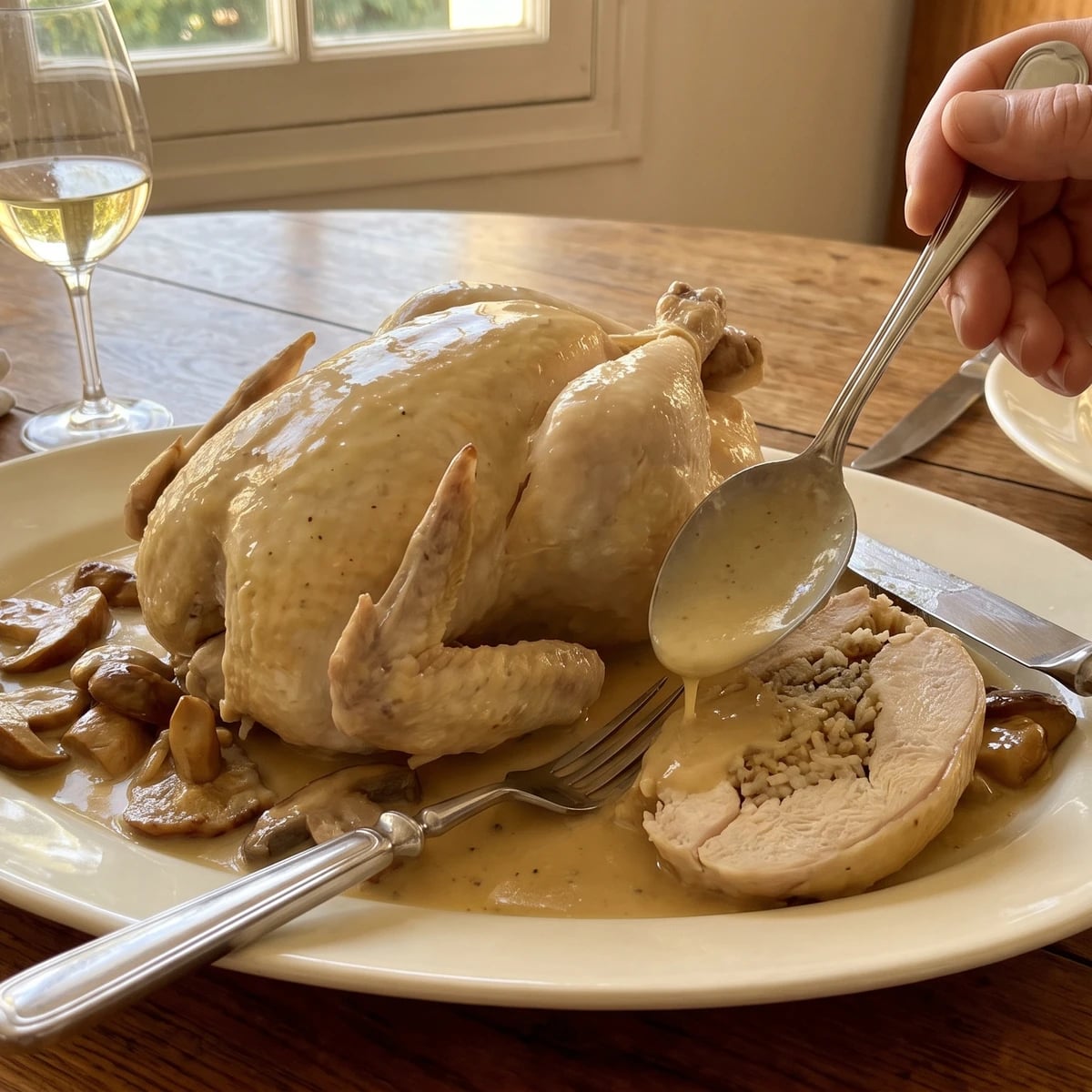 Poularde Lady Curzon