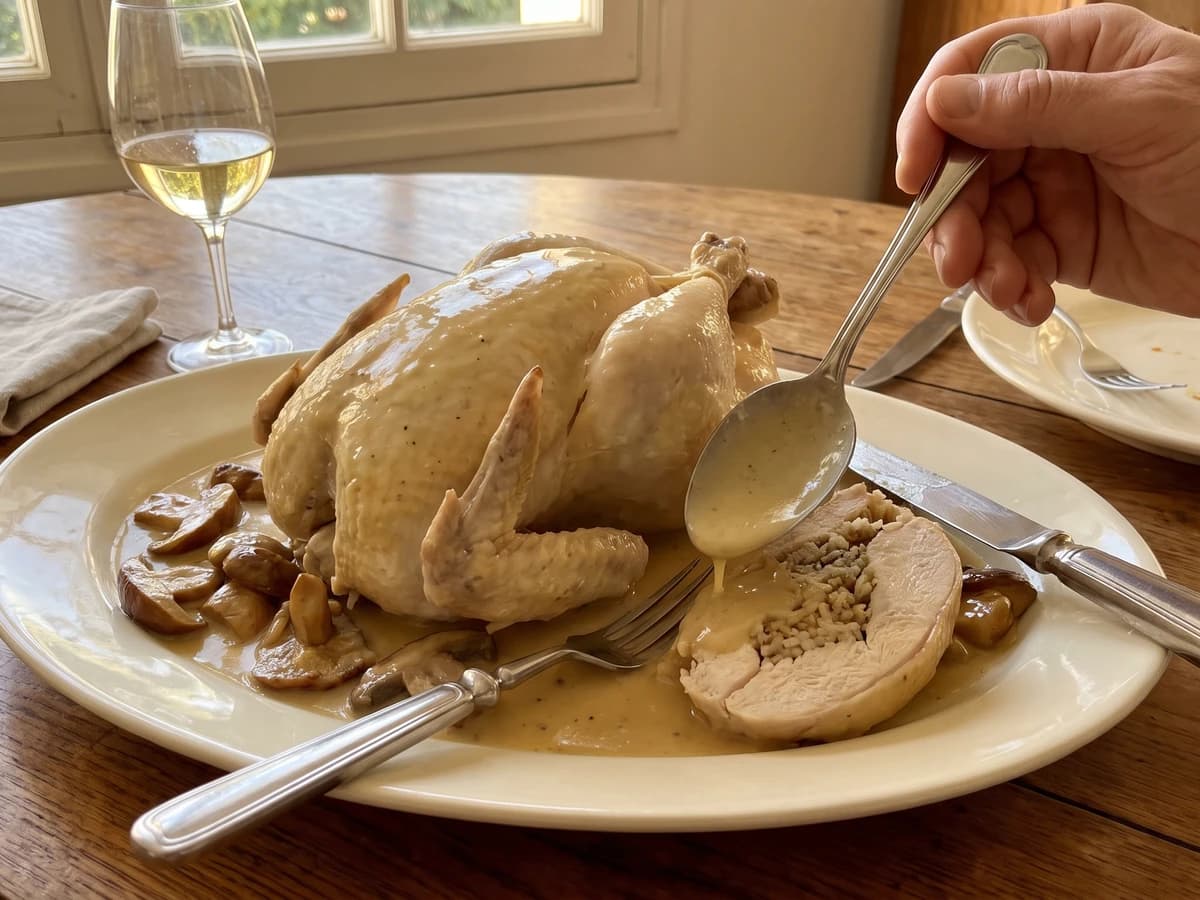Poularde Lady Curzon - Chef Juliette