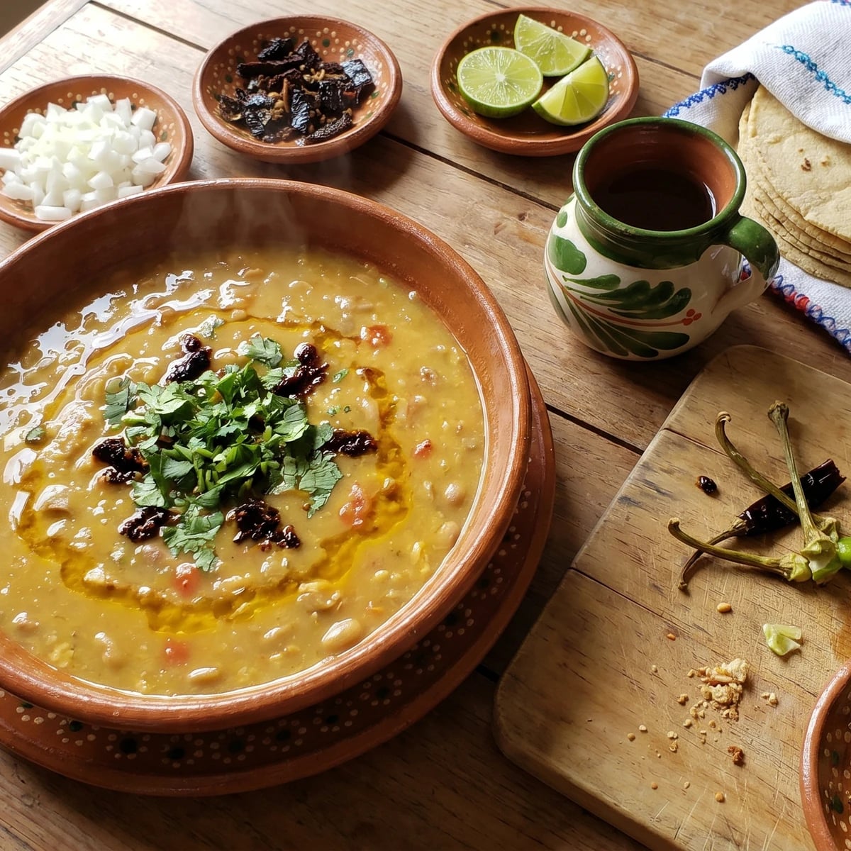 Sopa de Habas Tlaxcalteca