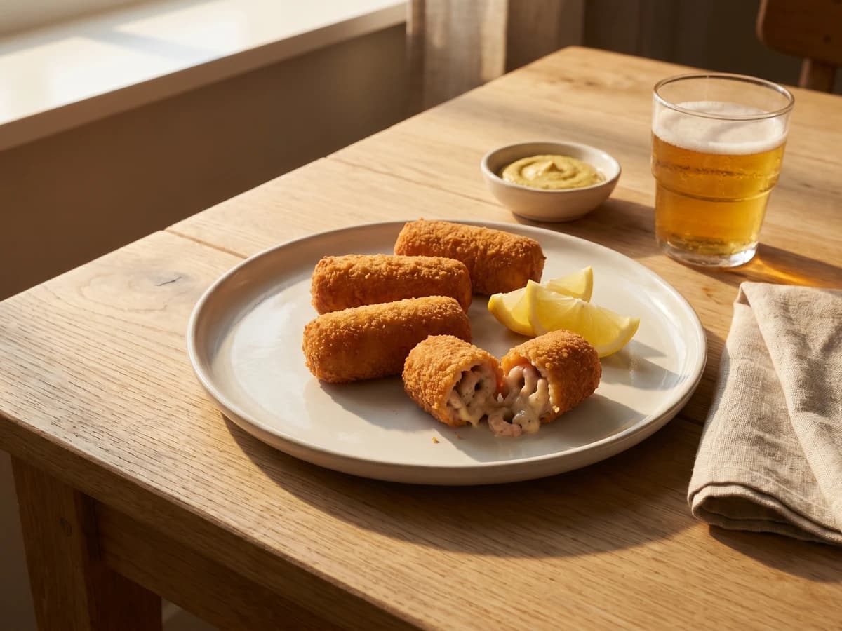 Garnalenkroket (Dutch Shrimp Croquette) - Chef Joost