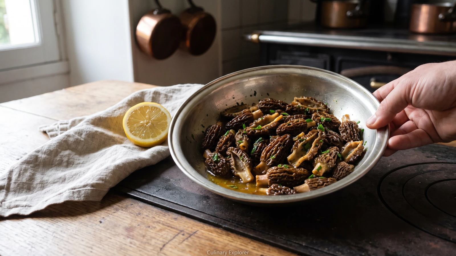 Morilles Sautées