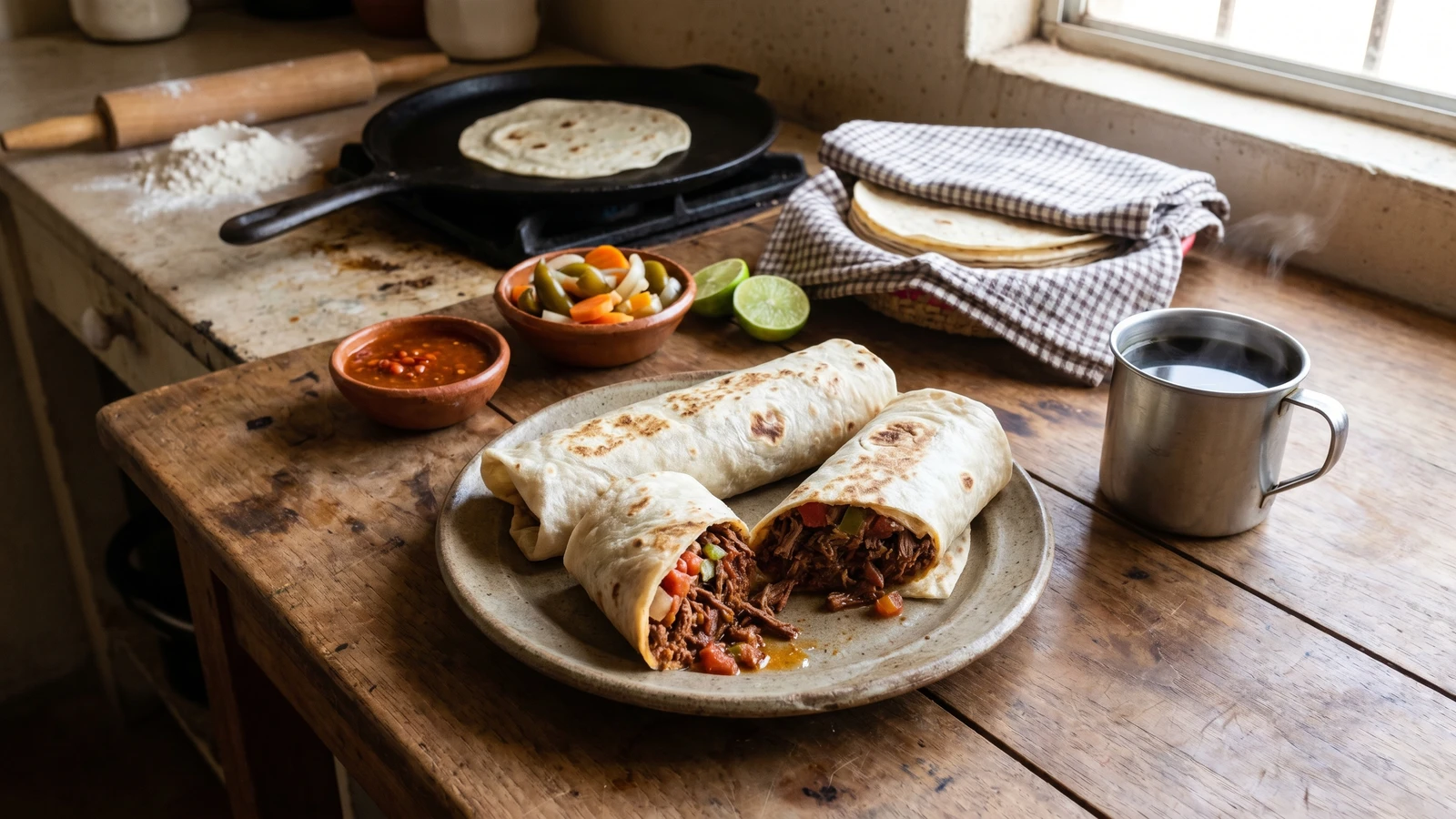 Burro de Machaca Sonorense
