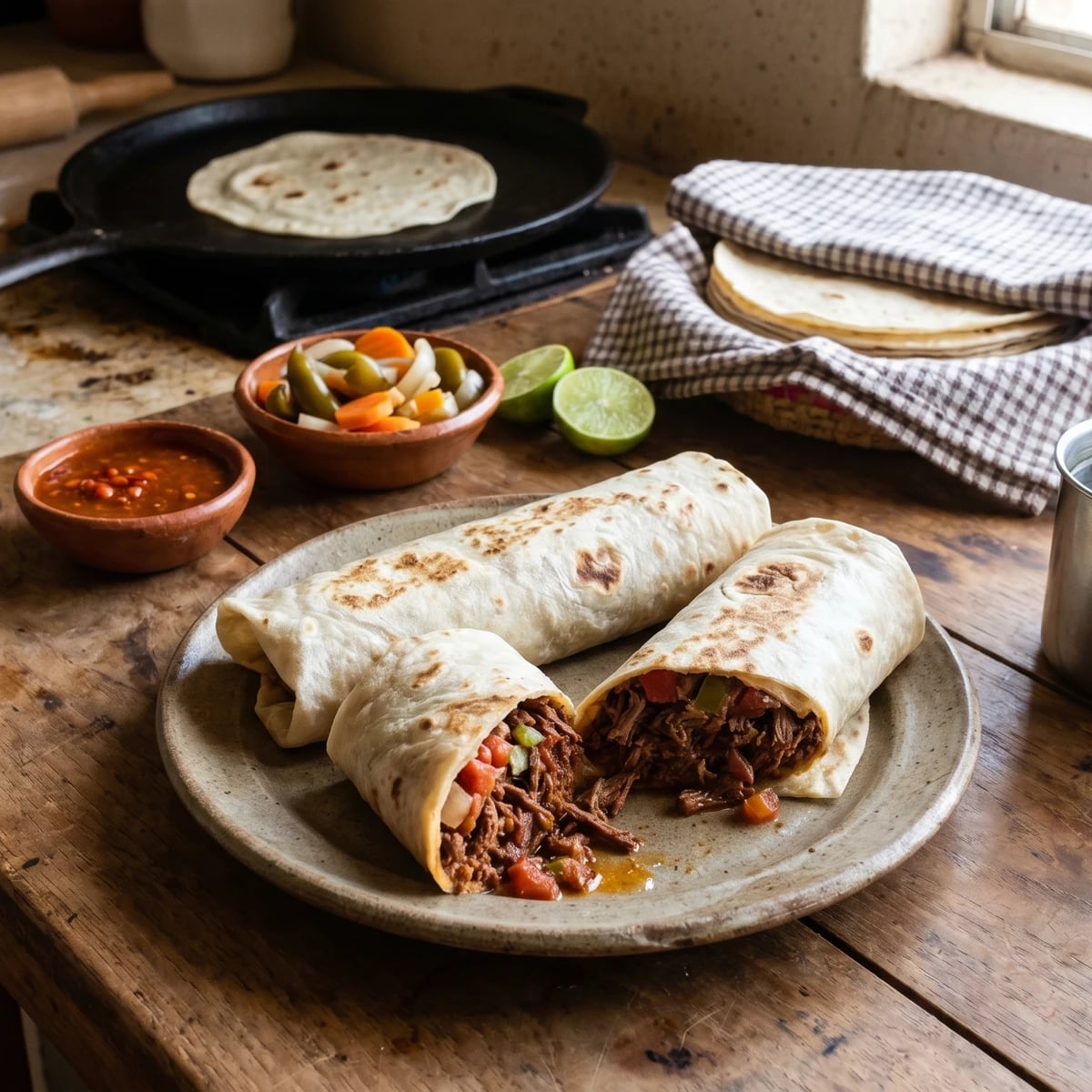 Burro de Machaca Sonorense