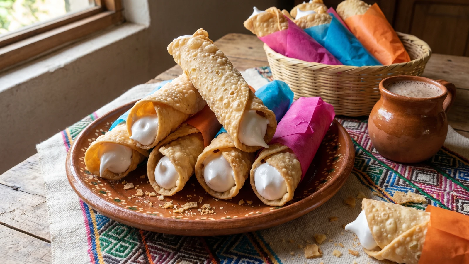 San Cristobal Meringue Pastries (Gaznates)