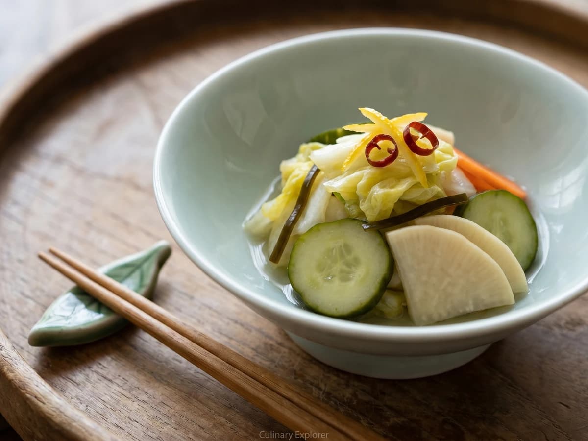 Quick Salt Pickles (浅漬け, Asazuke)