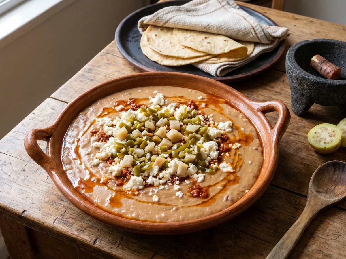 Frijoles Puercos Hidrocálidos - Chef Lupita