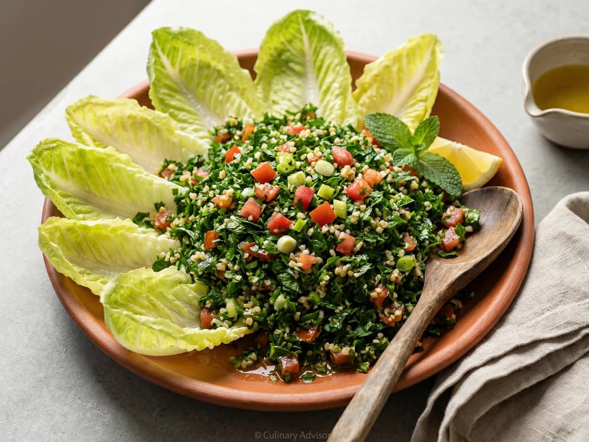 Classic Lebanese Tabbouleh - Chef Dean