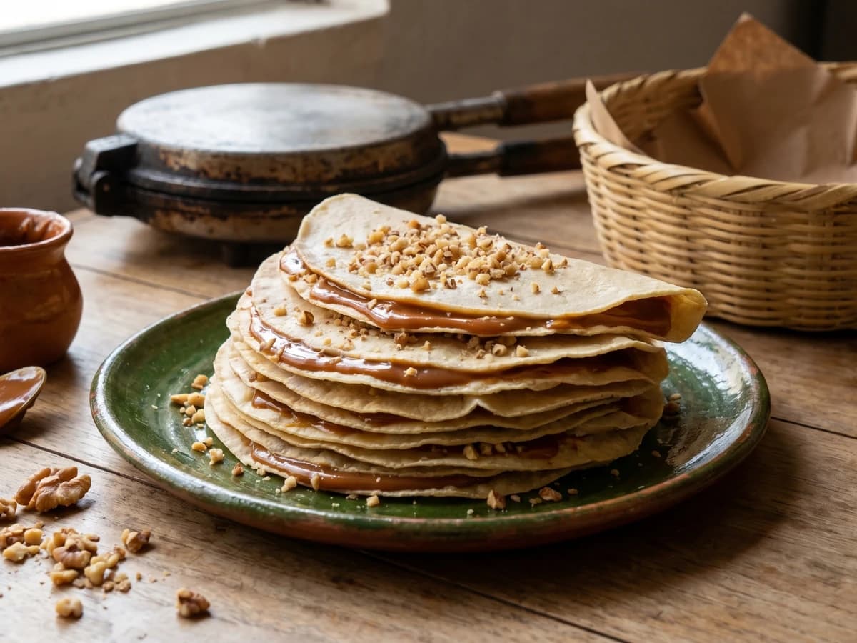 Morelia Cajeta Wafers (Morelianas de Cajeta) - Chef Lupita