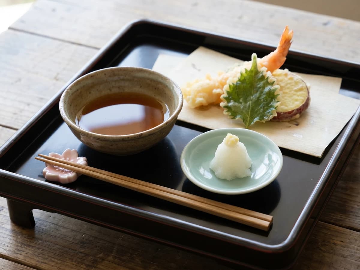 Tentsuyu (天つゆ, tempura dipping sauce) - Chef Takumi