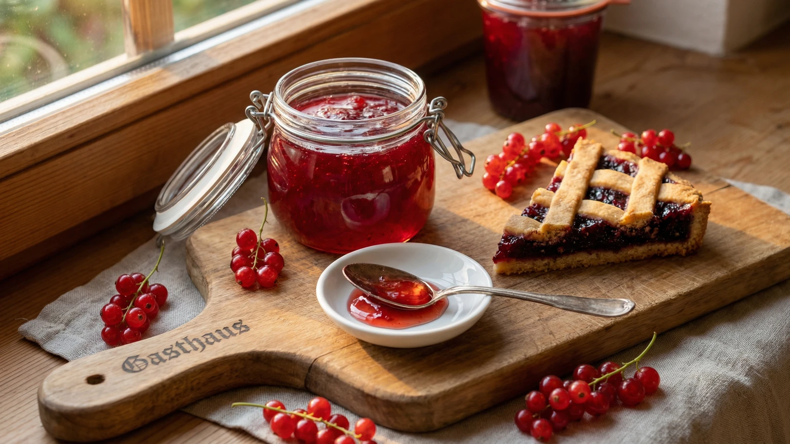 Ribiselmarmelade (Red Currant Jam)