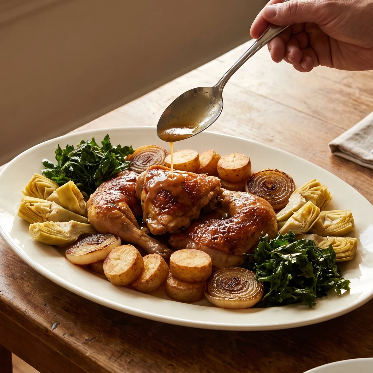 Poulet Sauté Bordelaise