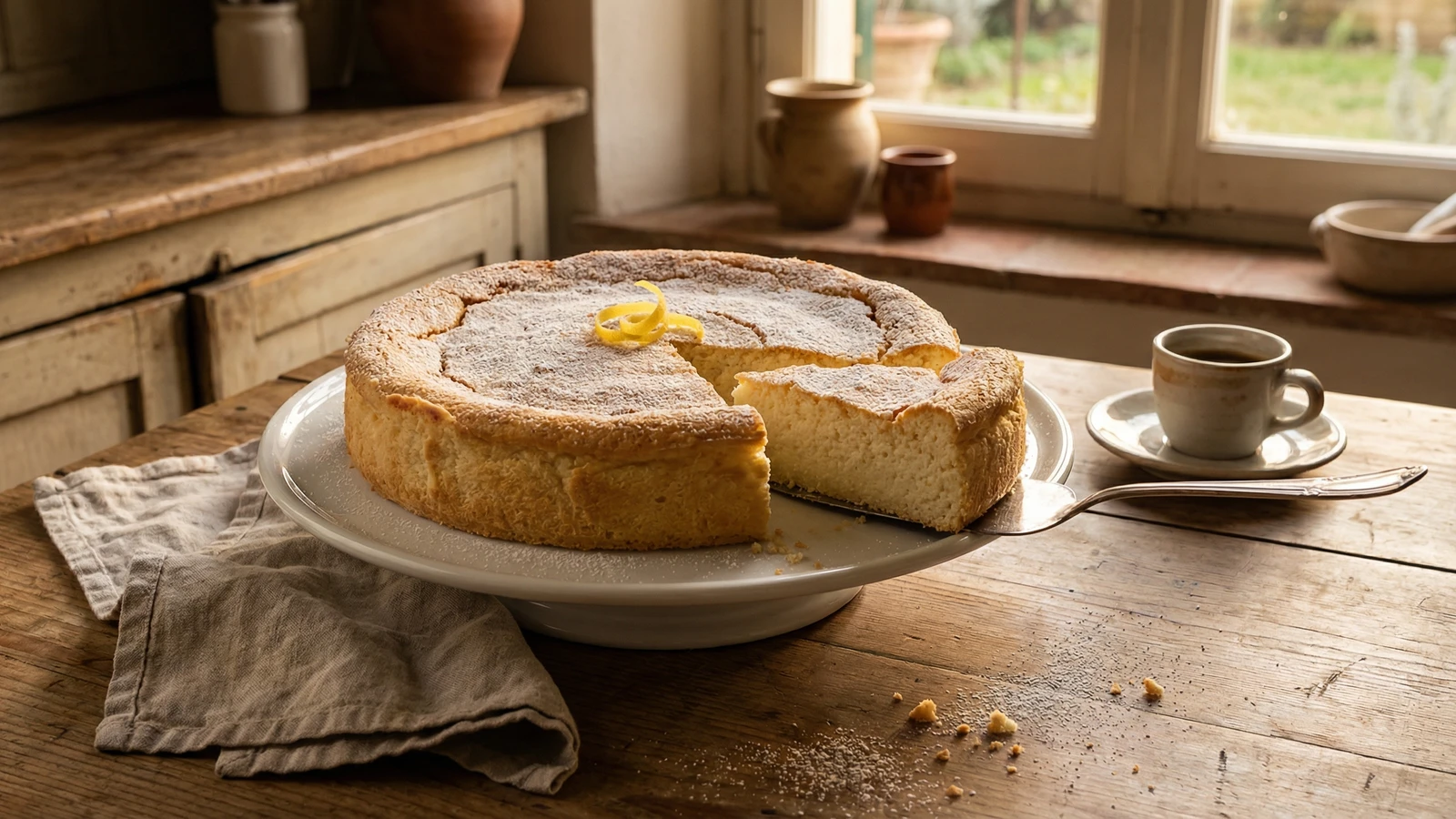 Torta di Ricotta Romana