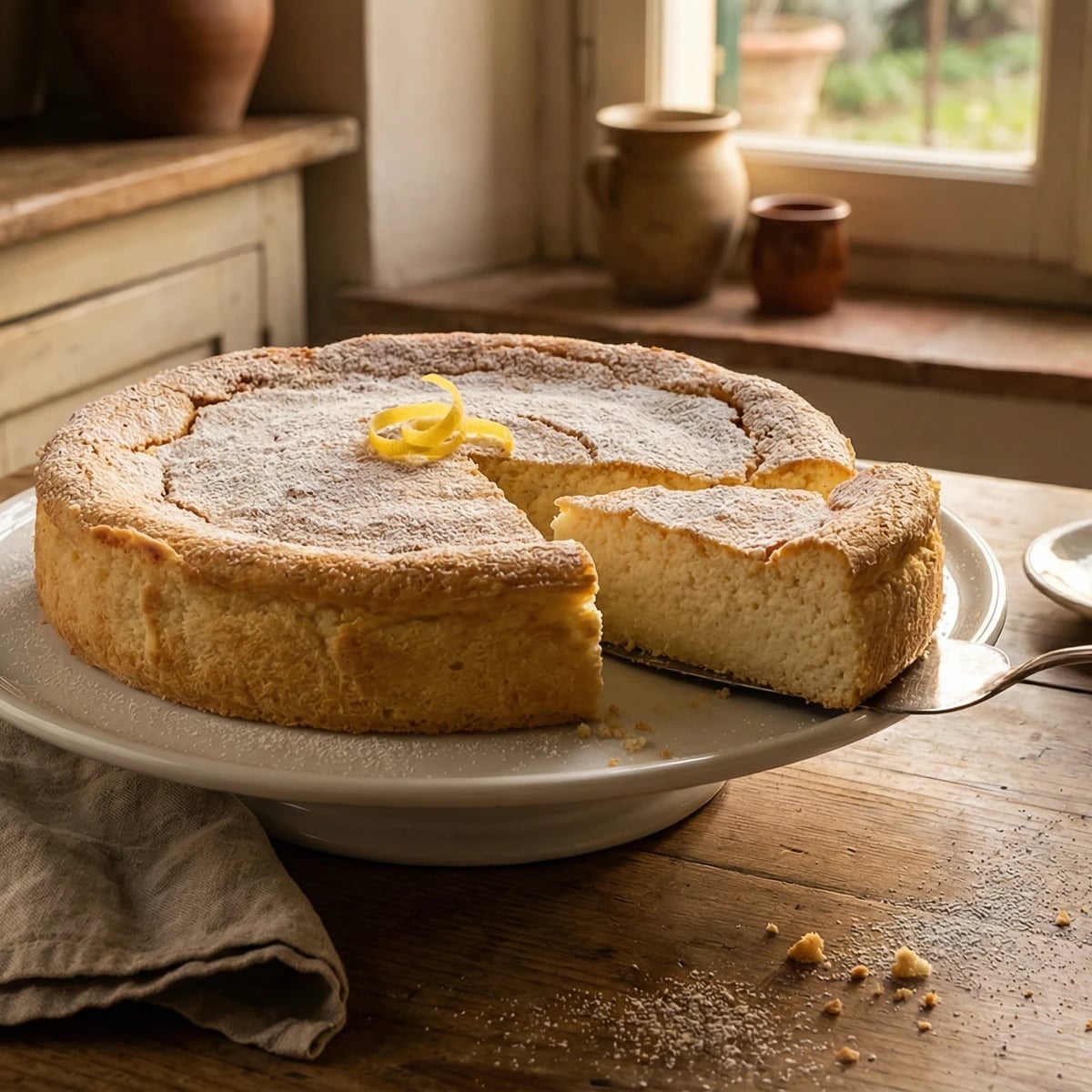 Torta di Ricotta Romana