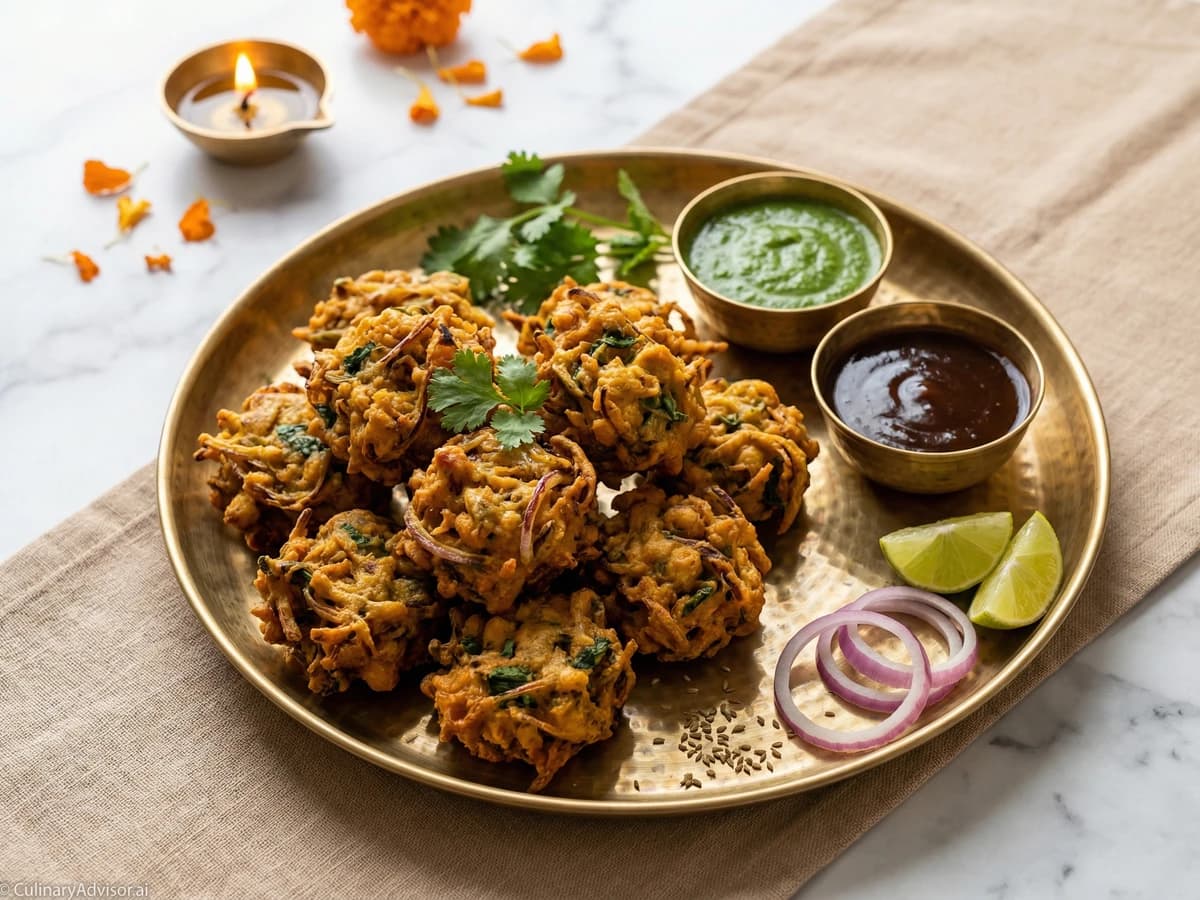 Vegetable Pakoras - Chef Dean