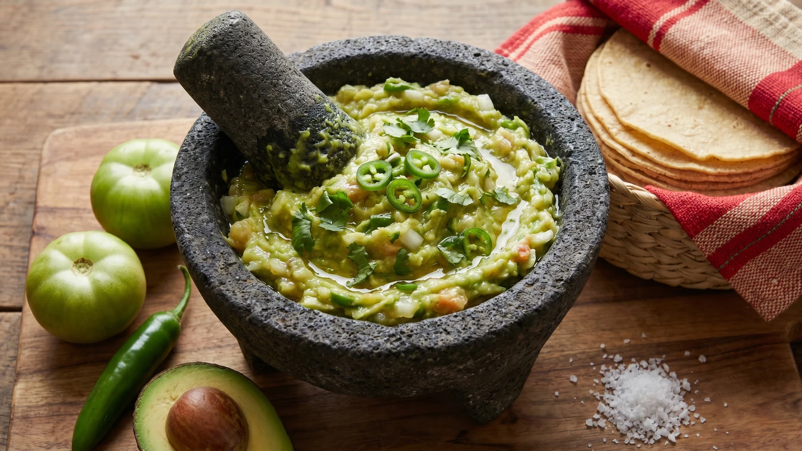 Ahuacamolli (Guacamole Prehispánico)