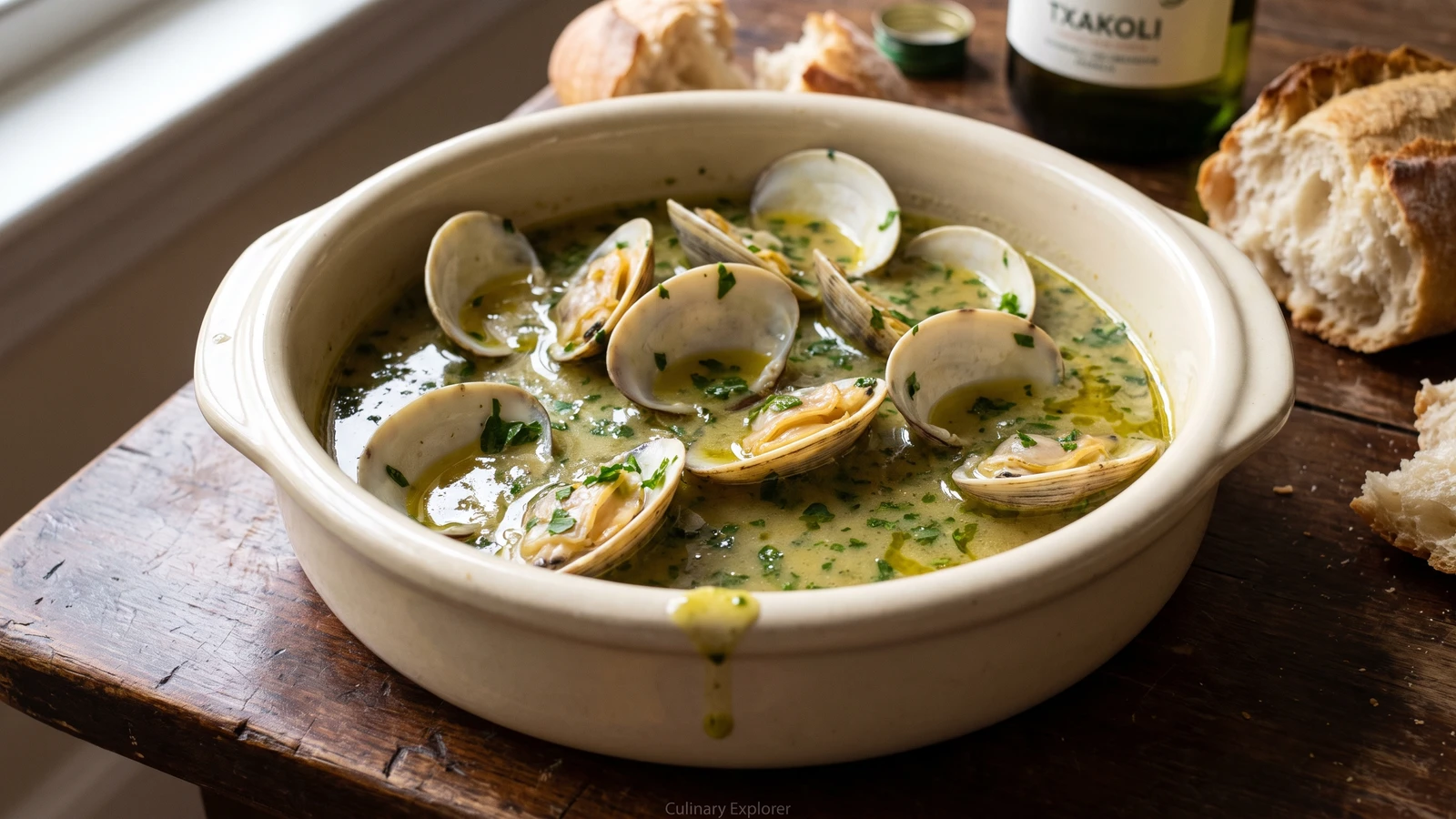 Almejas en Salsa Verde