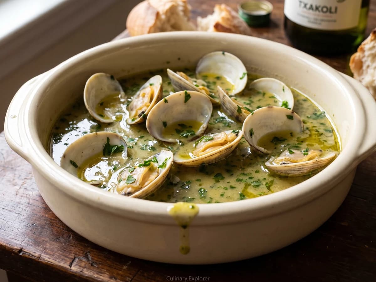 Almejas en Salsa Verde