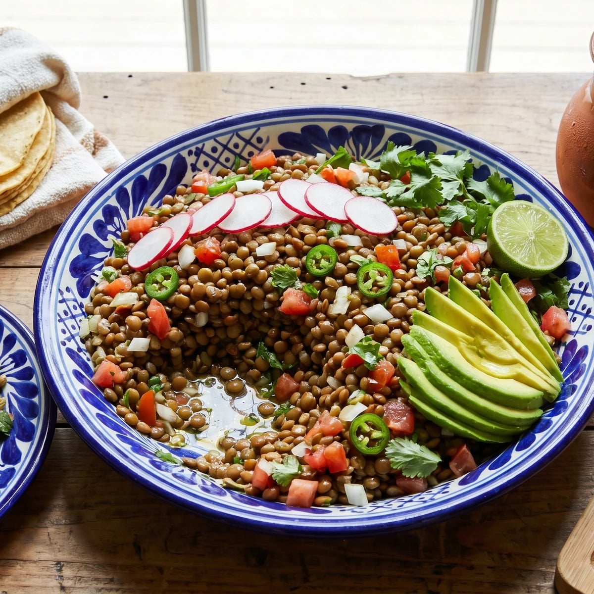 Ensalada de Lentejas Chilanga