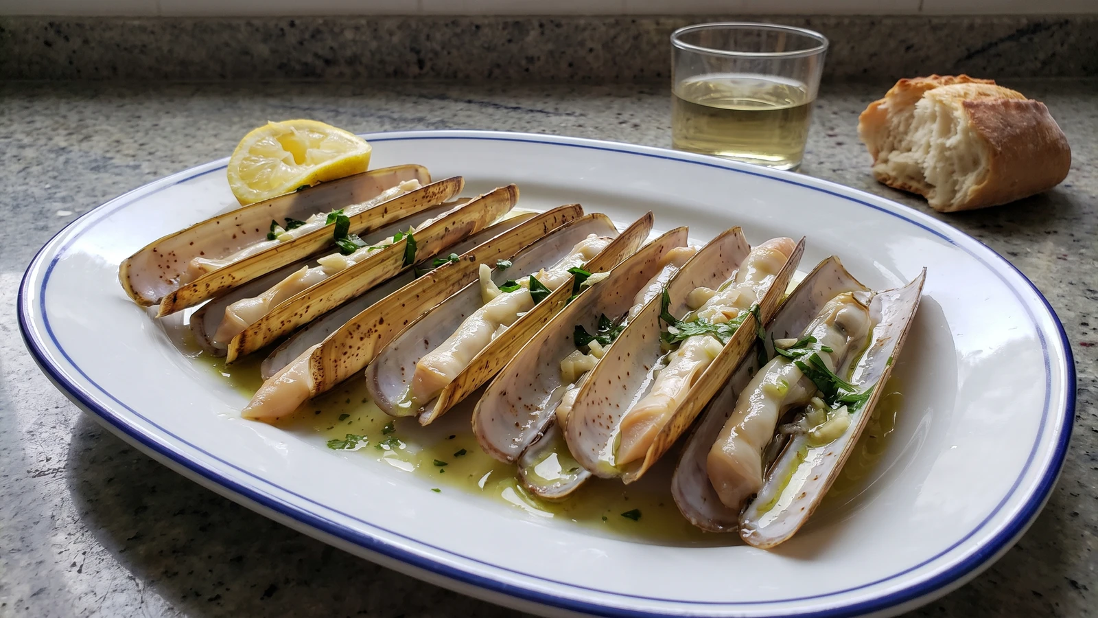 Navajas a la Plancha