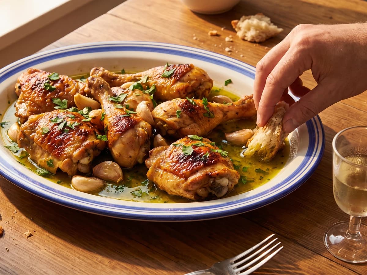 Pollo al Ajillo Andaluz - Chef Isabel
