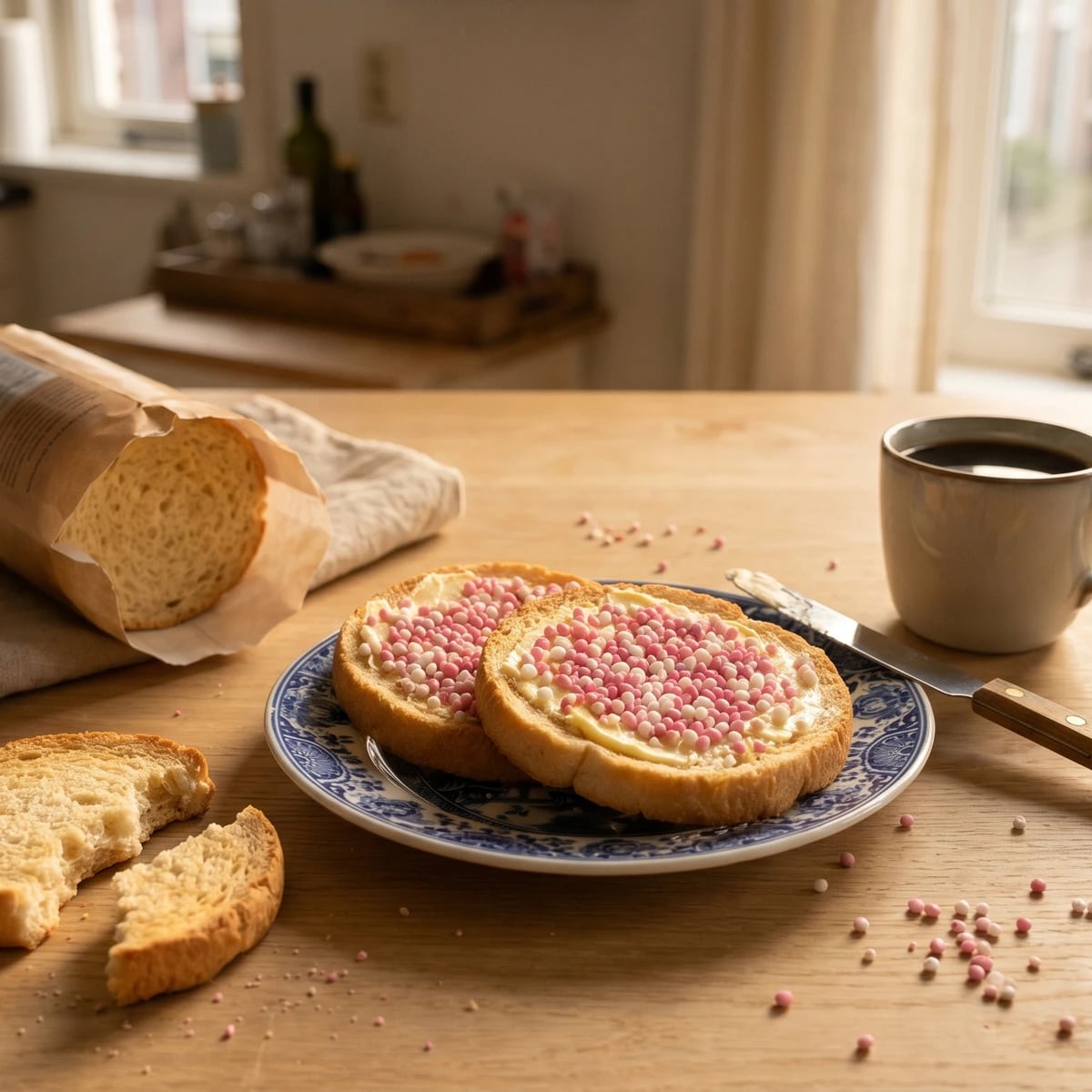 Beschuit met Muisjes